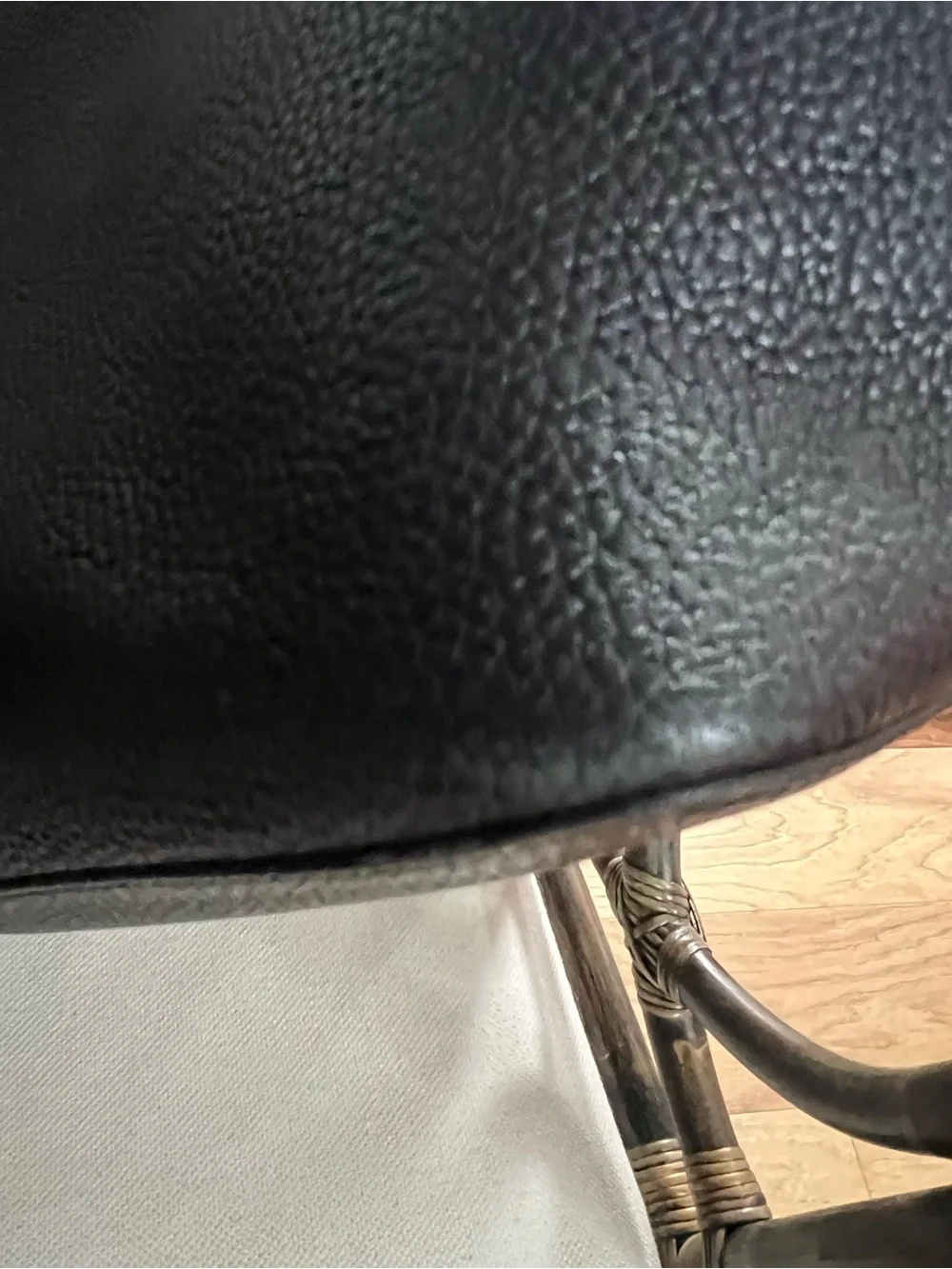 Tory Burch Perry Black Pebbled Leather Tote